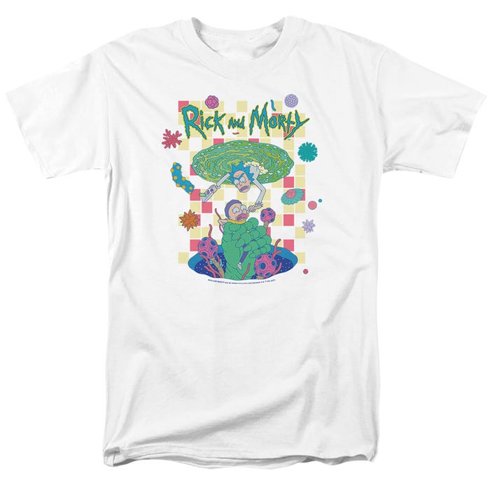 Rick And Morty falling Portals T-Shirt