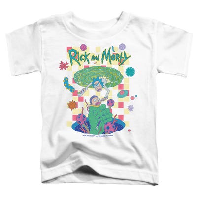 Rick And Morty falling Portals Toddler T-Shirt