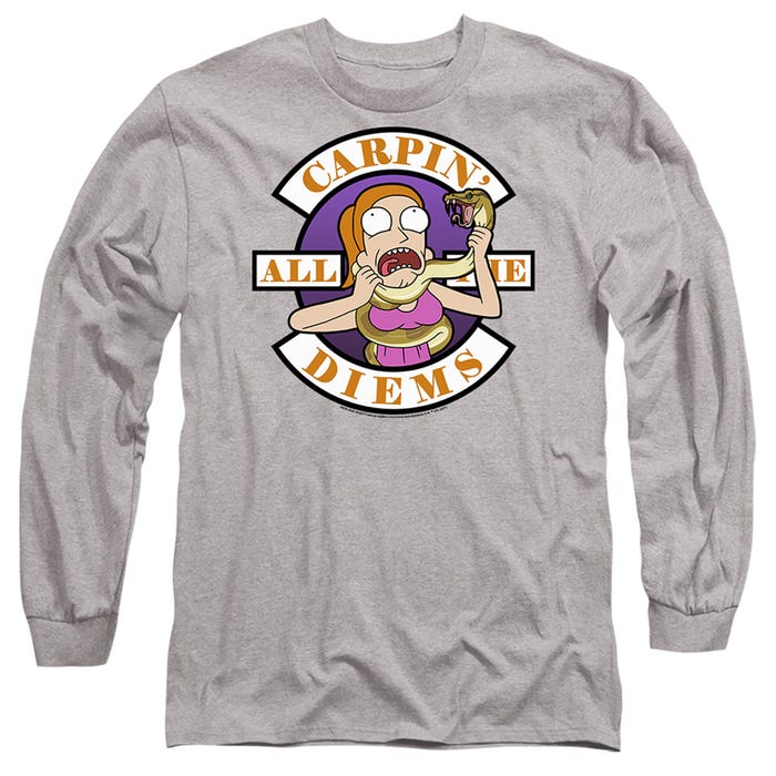 Rick And Morty carp En All Them Diems Long Sleeve Shirt