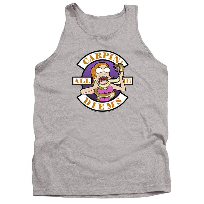 Rick And Morty carp En All Them Diems Tank Top