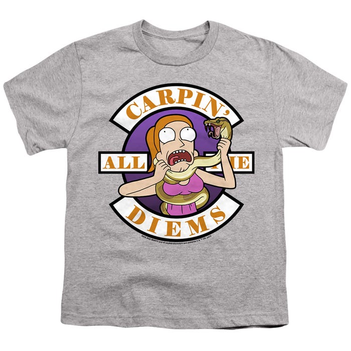 Rick And Morty carp En All Them Diems Kids T-Shirt