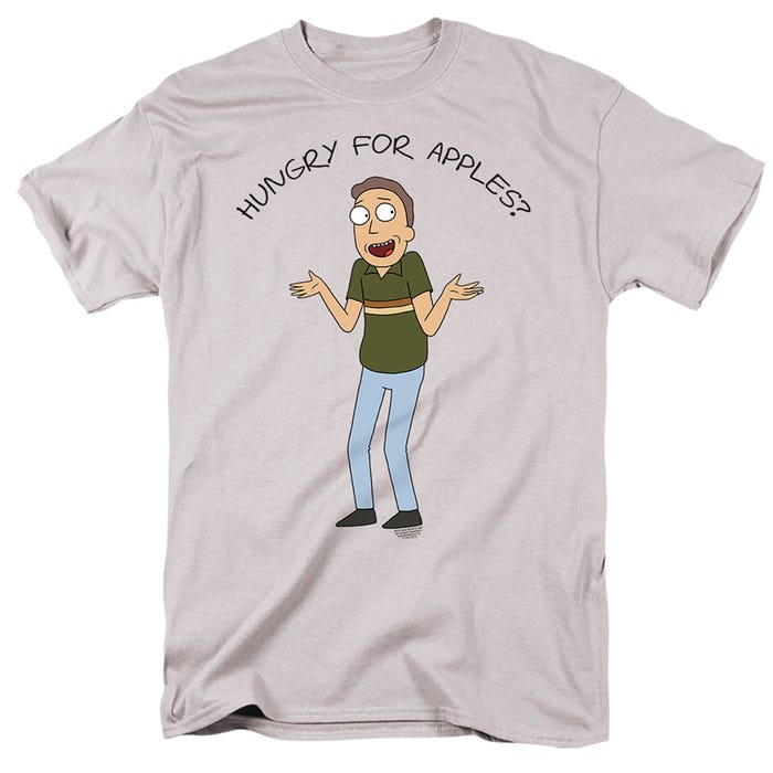 Rick And Morty hungry For Apples T-Shirt