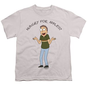 Rick And Morty hungry For Apples Kids T-Shirt