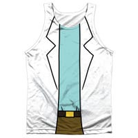 RICK AND MORTY RICK LAB COAT Sublimation Tank Top