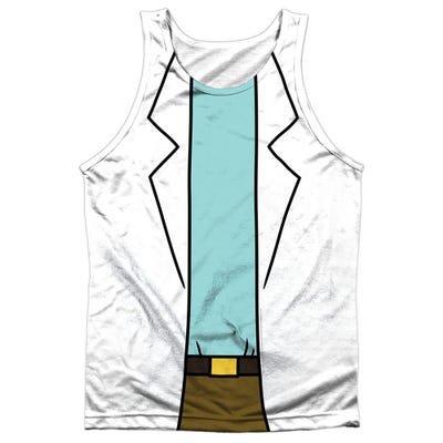 RICK AND MORTY RICK LAB COAT Sublimation Tank Top
