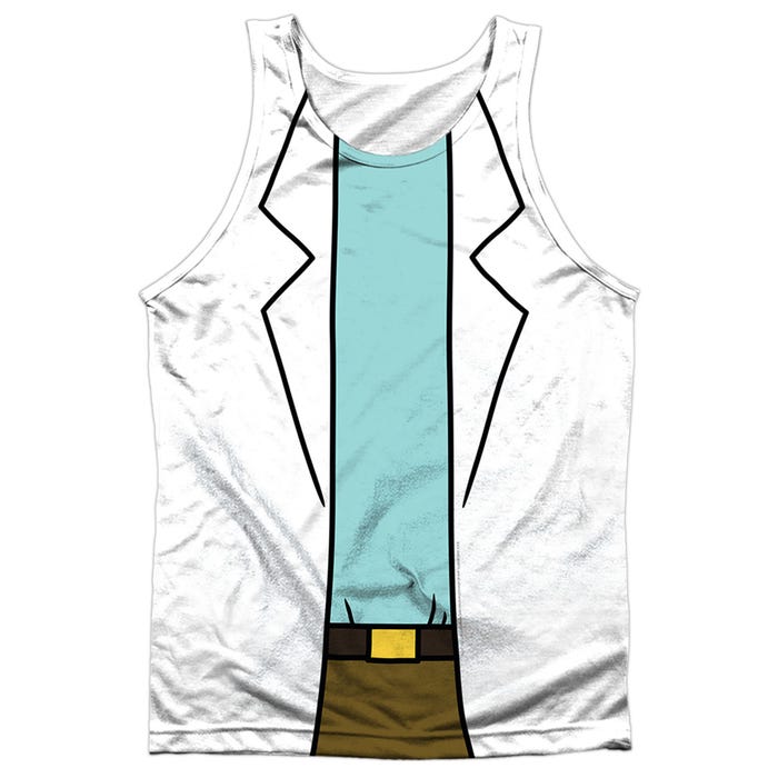 RICK AND MORTY RICK LAB COAT Sublimation Tank Top