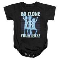 Rick And Morty go Clone Your Rick Baby Bodysuit