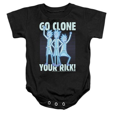 Rick And Morty go Clone Your Rick Baby Bodysuit
