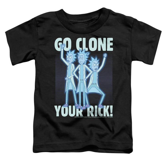 Rick And Morty go Clone Your Rick Toddler T-Shirt