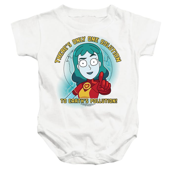 Rick And Morty/planetina Baby Bodysuit