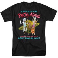 Rick And Morty apocalypse Party Crawl T-Shirt
