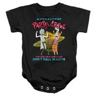 Rick And Morty apocalypse Party Crawl Baby Bodysuit