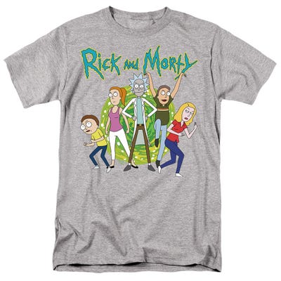 RICK AND MORTY/FAMILY FIGHTS TOGETHER T-Shirt