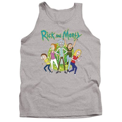 RICK AND MORTY/FAMILY FIGHTS TOGETHER Tank Top