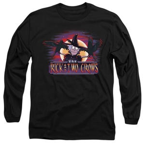 RICK AND MORTY/RICK AND TWO CROWS Long Sleeve Shirt