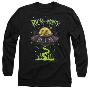 RICK AND MORTY UFO Long Sleeve Shirt