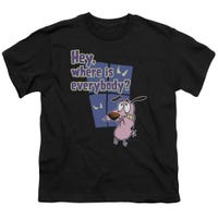 Courage Where Is Everybody Kids T-Shirt