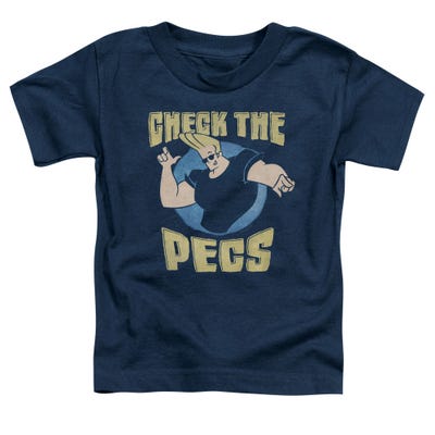 Johnny Bravo Check The Pecs Toddler T-Shirt