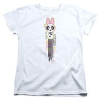 POWERPUFF GIRLS BLOSSOM STREAK Womens T-Shirt