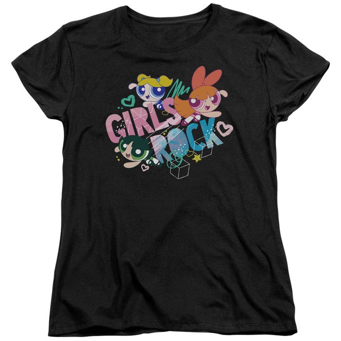 POWERPUFF GIRLS ROCK Womens T-Shirt