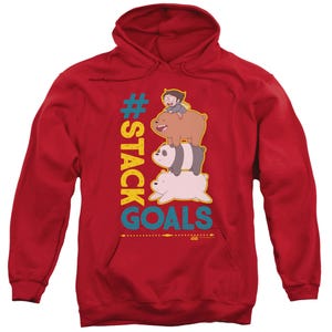 WE BARE BEARS STACK GOALS Hoodie