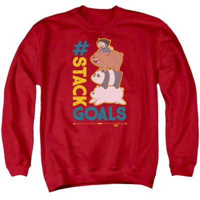 WE BARE BEARS STACK GOALS Sweatshirt