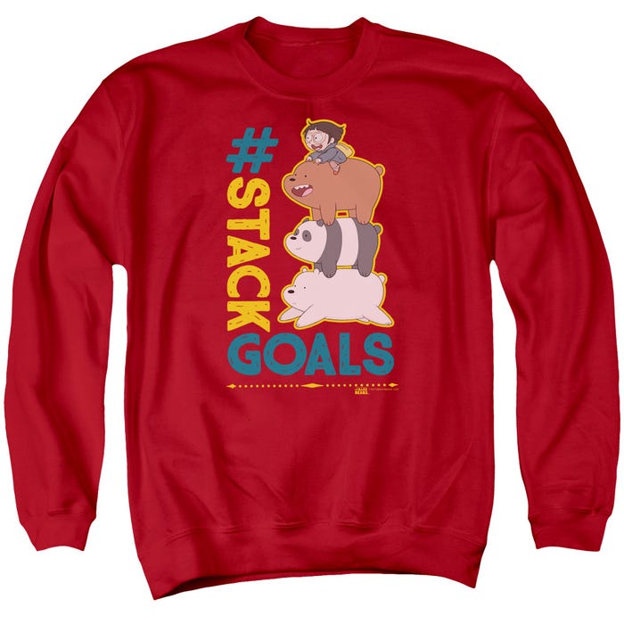 WE BARE BEARS STACK GOALS Sweatshirt