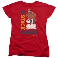 WE BARE BEARS STACK GOALS Women's T-Shirt