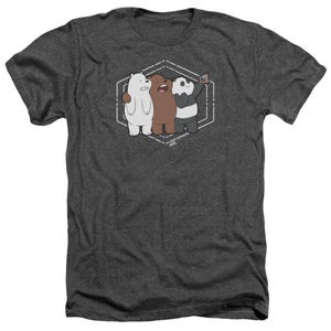 WE BARE BEARS SELFIE Heather T-Shirt