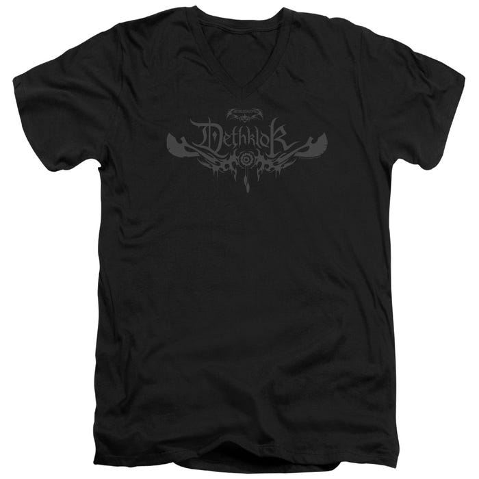 METALOCALYPSE DETHKLOK LOGO V-Neck T-Shirt