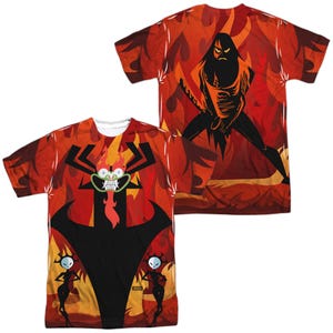 Samurai Jack Akus Wrath  Front & Back Sublimation T-Shirt