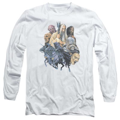Collage Of Evil Lord Of The Rings Long Sleeve Shirt