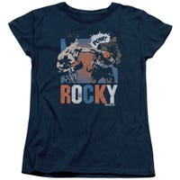 Comic Rocky Rocky Womens T-Shirt