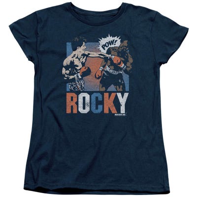 Comic Rocky Rocky Womens T-Shirt