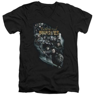 Company Of Dwarves The Hobbit V-Neck T-Shirt