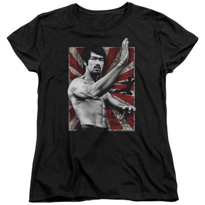 Concentrate Bruce Lee  Womens T-Shirt