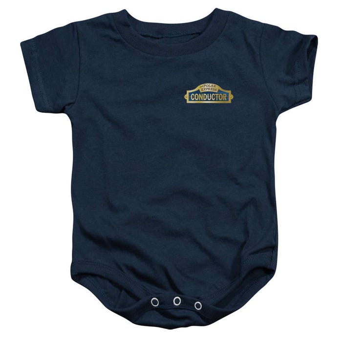 Conductor Polar Express Baby Bodysuit
