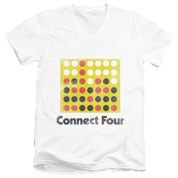 Connect Four V-Neck T-Shirt