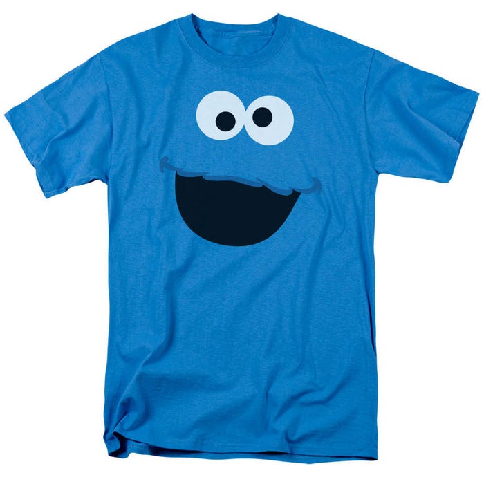 Cookie Monster Face T-Shirt