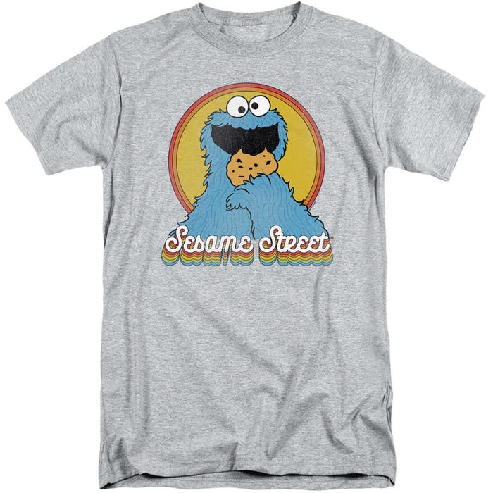 Cookie Monster Retro Sesame Street Tall T-Shirt