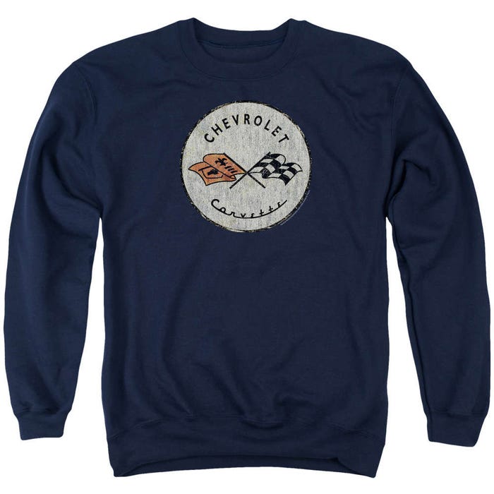 Corvette Old Vette Chevy Sweatshirt