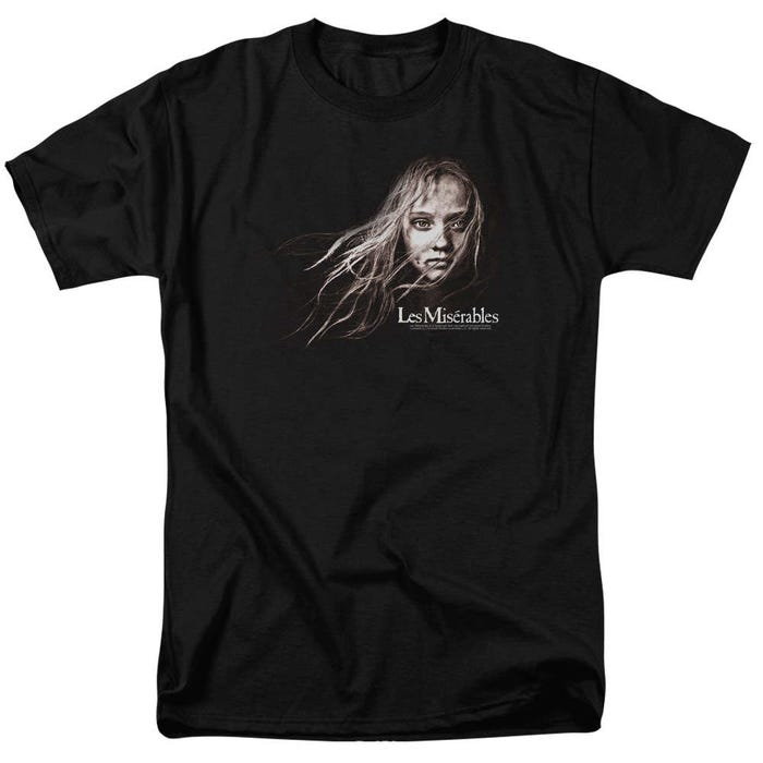Cosette Face Les Miserables T-Shirt
