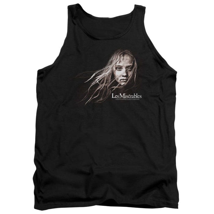 Cosette Face Les Miserables Tank Top