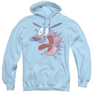 Courage the Cowardly Dog Evil Inside Logo Hoodie