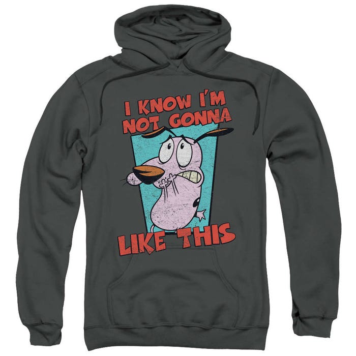 Courage the Cowardly Dog I Know I'm not Gonna Like This. Hoodie