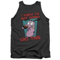 Courage the Cowardly Dog I Know I'm not Gonna Like This. Tank Top