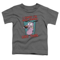Courage the Cowardly Dog I Know I'm not Gonna Like This. Toddler T-Shirt