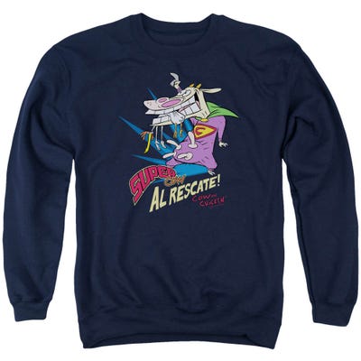 Cow and Chicken Super Cow Graphic Sweatshirt