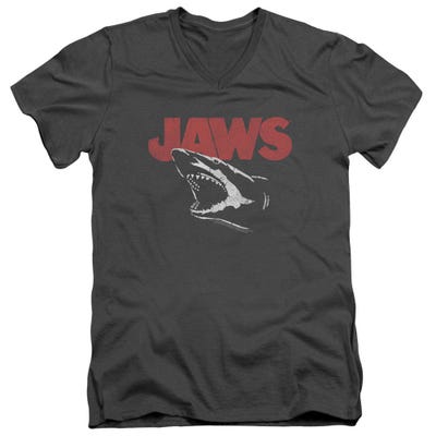 Cracked Jaw Jaws V-Neck T-Shirt