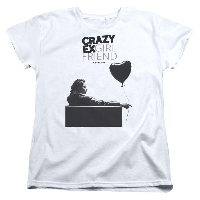Crazy Ex-Girlfriend Crazy Mad Womens T-Shirt